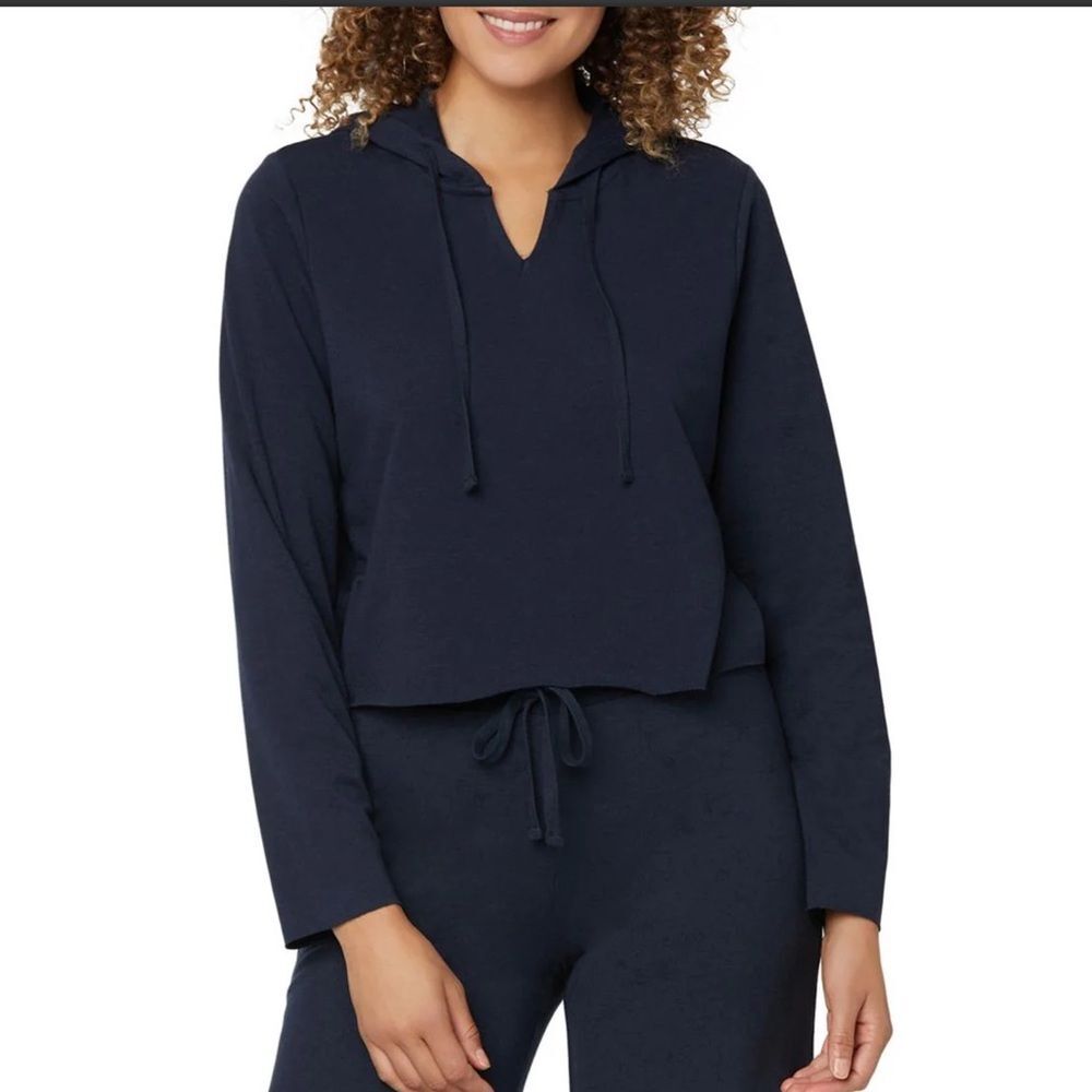 NYDJ Cropped Comfy Hoodie